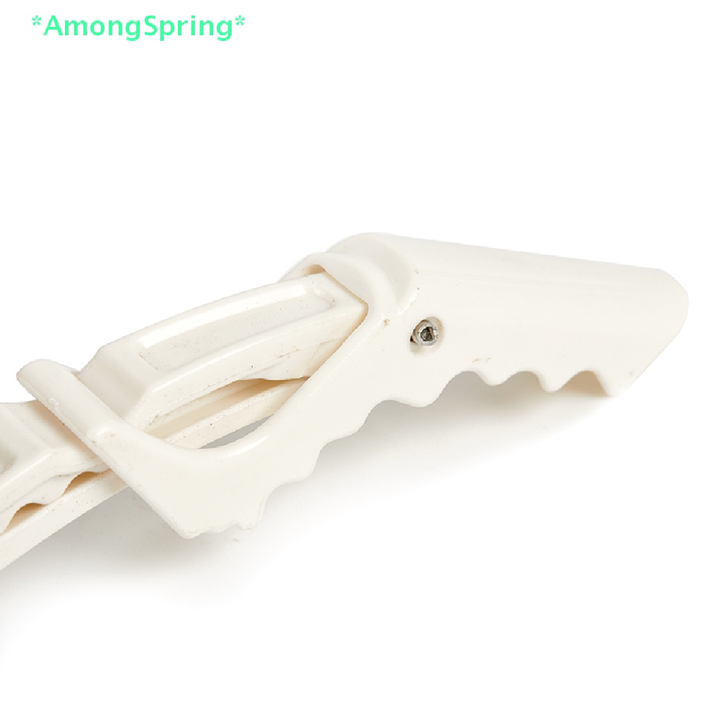 amongspring-gt-ใหม่-กิ๊บติดผม-ลายหนังจระเข้-สําหรับร้านทําผม-5-ชิ้น