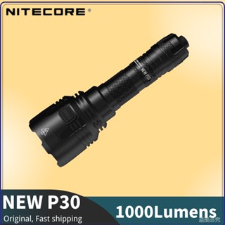 Nitecore ไฟฉาย LED P30 1000 Lumens ชาร์จ USB สําหรับกลางแจ้ง