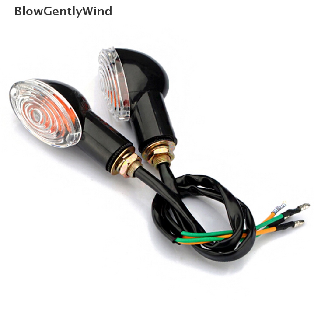 blowgentlywind-ไฟเลี้ยว-led-12v-10w-สีเหลืองอําพัน-สําหรับรถจักรยานยนต์-bgw