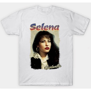 tshirtเสื้อยืดคอกลมฤดูร้อนเสื้อยืด ลาย Selena ไซซ์ S - 3XlSto4XL
