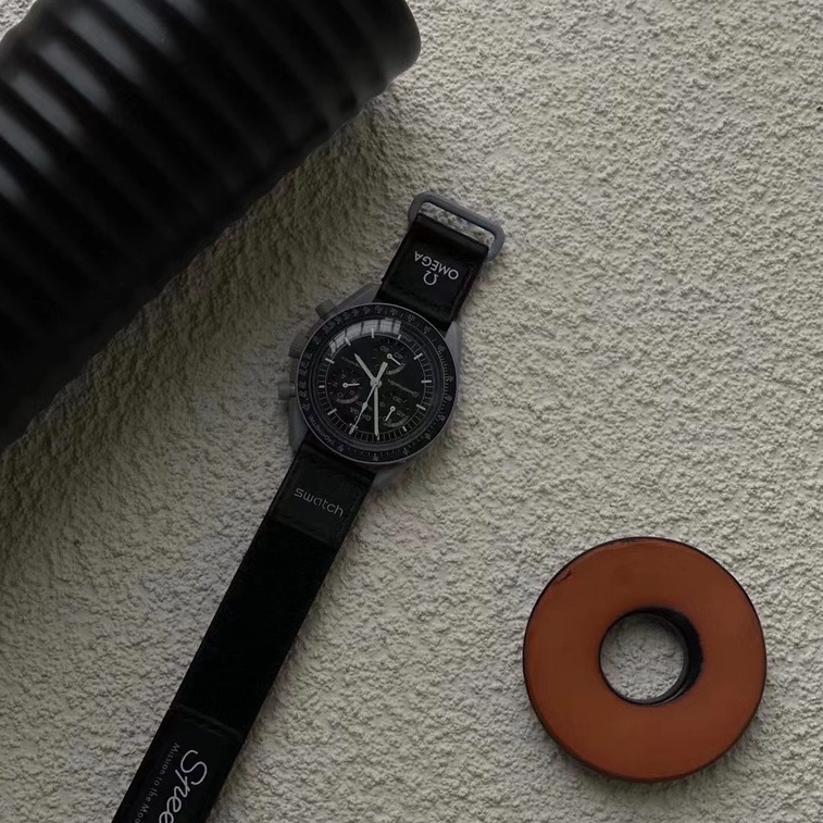 ภาพสินค้าSwatch & OMG Co Branded Bioceramic นาฬิกาข้อมือควอตซ์แฟชั่น สายเซรามิค กันน้ํา สําหรับคู่รัก จากร้าน ihuya.th บน Shopee ภาพที่ 2