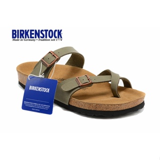 【Original】Birkenstock slipper cover toe grey oil wax 34-43