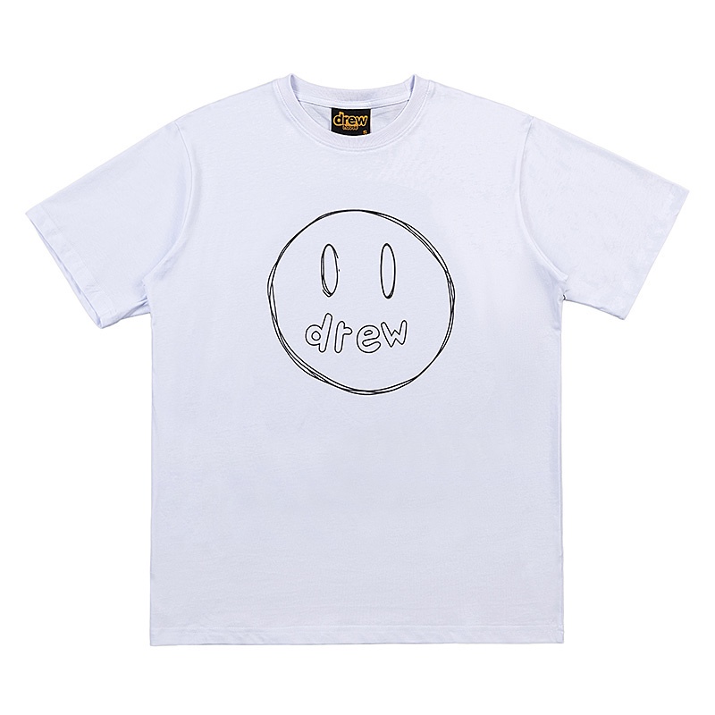 drew-house-t-shirts-men-woman-outdoor-sports-short-sleeve-loose-casual-sketch-lines-smiley-printing-tee-tops-01