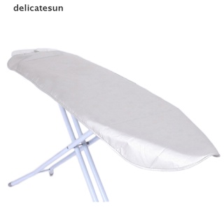 Delicatesun 140 * 50 ซม. ผ้าคลุมโต๊ะรีดผ้า เคลือบเงิน สากล และแผ่นสะท้อนแสง แบบหนา 4 มม. Nice