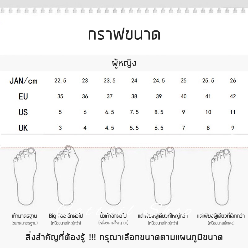 cattail-รองเท้าแตะหญิง-รองเท้าแตะ-รองเท้า-รองเท้าแตะหญิง-รองเท้าหัวโต-รองเท้าแตะ-เพิ่มความสูง-สไตล์เกาหลี-สวย-beautiful-ทันสมัย-b26g03a-36z230909