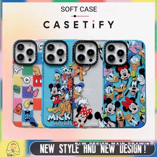 Casetify เคสโทรศัพท์มือถือ กันกระแทก ลายมิกกี้เมาส์ สําหรับ IPhone 15 Pro Max 14 13 12 11 Pro Max
