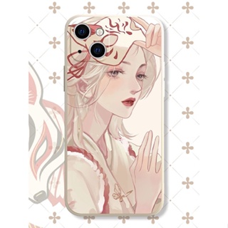 Anime babes เคสไอโฟน iPhone 14 cover 11 12 pro max iPhone 7 8 14 Plus X Xr Xs Max Se 2020 8พลัส เคส 13 pro max case