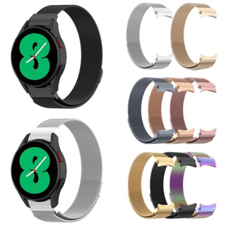สายนาฬิกาข้อมือ โลหะ แม่เหล็ก สไตล์คลาสสิก สําหรับ Samsung Galaxy Watch4 Watch4