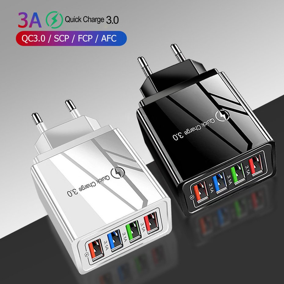 ที่ชาร์จโทรศัพท์มือถือ-usb-3a-4-ช่อง-แบบพกพา-ชาร์จเร็ว