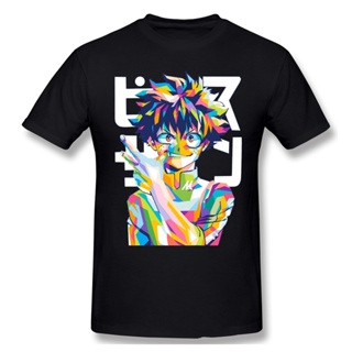 Men Clothing My Hero Academia Comics Comfort T-Shirt Izuku Midoriya Fashion Short Sleeve_04