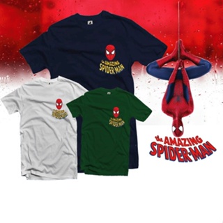 Spiderman Marvel  Cotton 100% T-shirt Premium Untuk Budak &amp; Dewasa Special Design_08