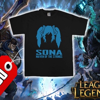 League of Legends TShirt SONA ( FREE NAME AT THE BACK! )_03