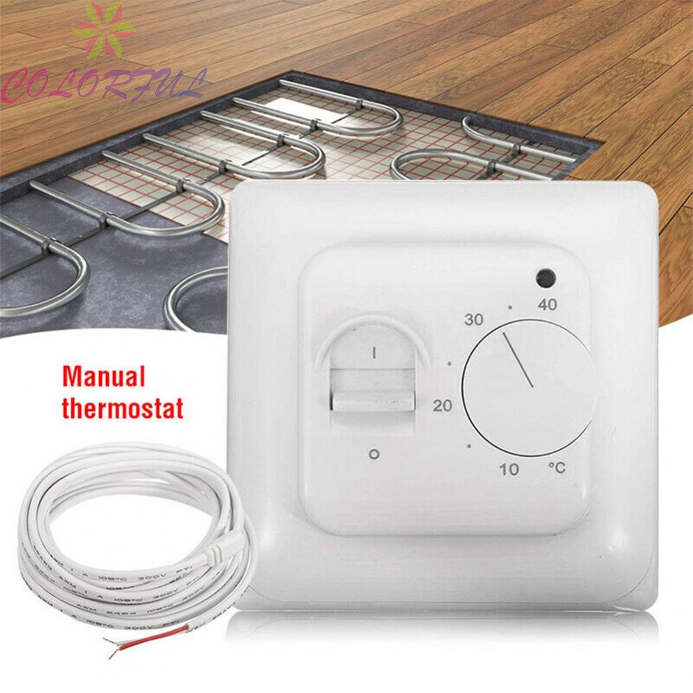 【COLORFUL】Electric UnderFloor Heating Thermostat Control Switch Floor