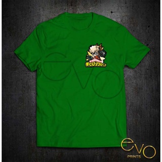 My Hero Academia Shirt Basic Daily Wear Round Neck Shirt for Him Her Design Shirt Emerald Green_04