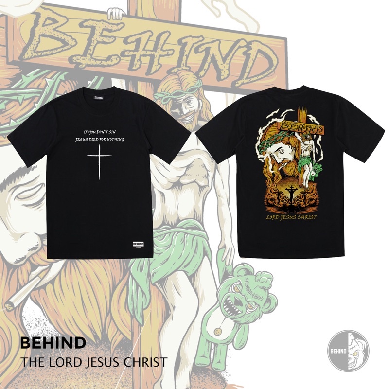 behind-เสื้อยืด-the-lord-jesus-christ-แขนสั้น-แนวสตรีท-oversize-เสื้อยืดชาย-หญิง-03