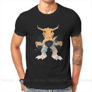 ✤【100% cotton】เสื้อยืดคอกลม ทรงหลวม พิมพ์ลายการ์ตูนดิจิทัล Digimon Adventure สไตล์ฮาราจูกุ คุณภาพสูง สําหรับผู้ชาย_01