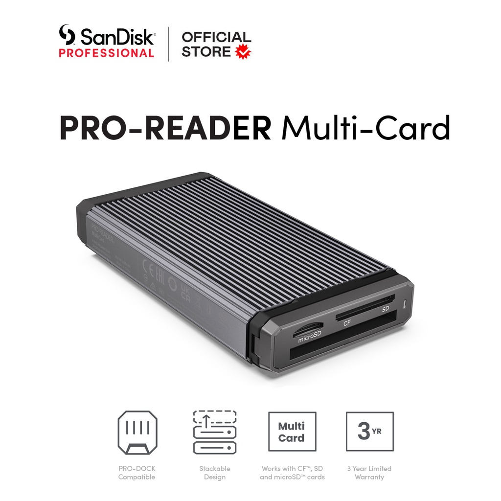 SanDisk Professional PRO-READER Multi Card (SDPR3A8-0000-GBAND