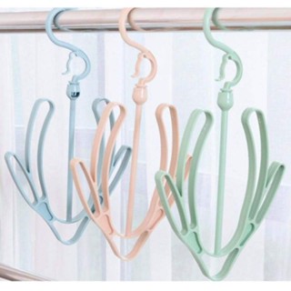 -พร้อมส่ง-ที่แขวนรองเท้า พลาสติก แบบหมุนได้ 360 องศา