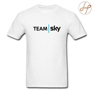 ขายดี เสื้อยืด ผ้าฝ้าย พิมพ์ลาย Team l Sky Cycling สําหรับผู้ชาย IIbmgm92NJnokk37