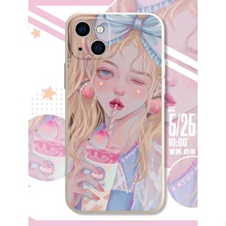 Beautiful fairy เคสไอโฟน iPhone 14 cover 11 12 pro max iPhone 7 8 14 Plus X Xr Xs Max Se 2020 8พลัส เคส 13 pro max case