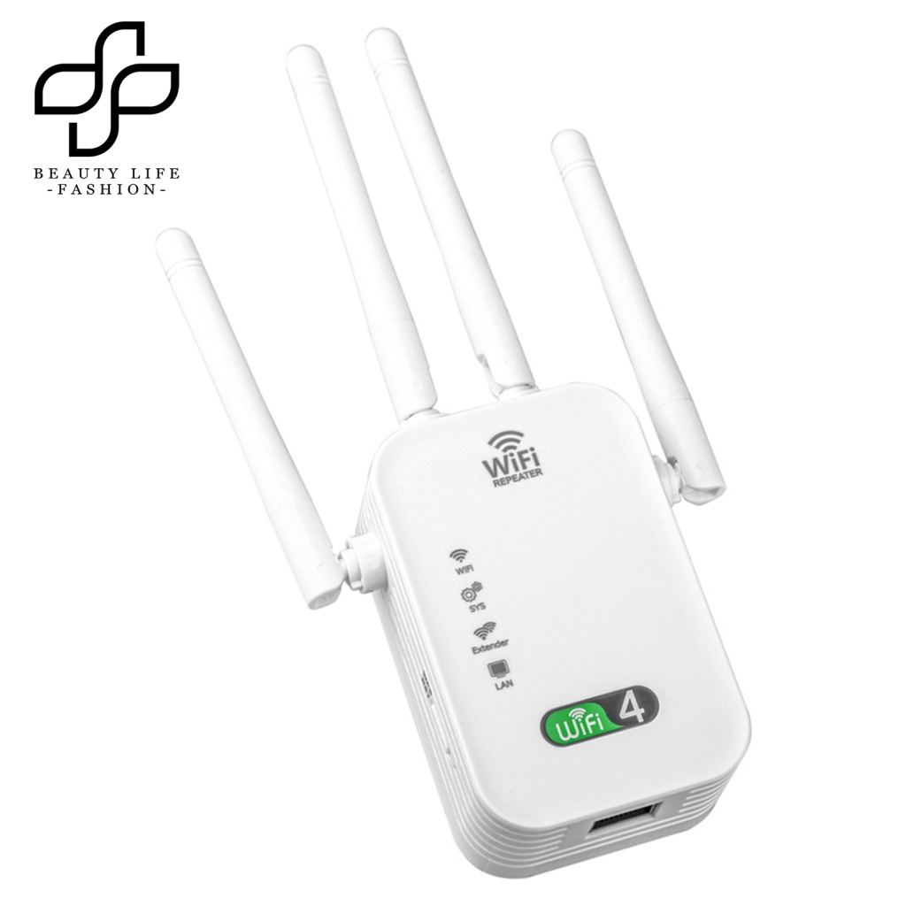 beautylifefashion-เครื่องทวนสัญญาณ-wifi-ไร้สาย-น้ําหนักเบา-พร้อมพอร์ตอีเธอร์เน็ต