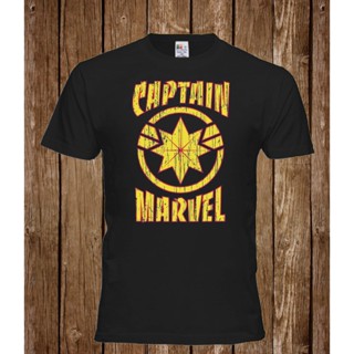 Captain Marvel Avengers Endgame T-Shirt Men Cotton_08