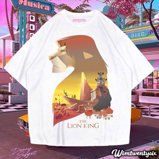 Wimtwentysix เสื้อยืดโอเวอร์ไซซ์ พิมพ์ลาย The lion king wild | เสื้อยืด โอเวอร์ไซซ์ | เสื้อยืด สไตล์วินเทจ_05