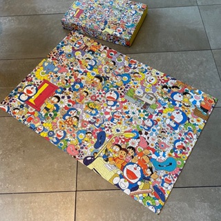 Takashi MURAKAMI จิ๊กซอว์กระดาษปริศนา รูปการ์ตูนโดราเอมอน ดอกทานตะวัน ของเล่นคลายเครียด สําหรับผู้ใหญ่ 1000 ชิ้น