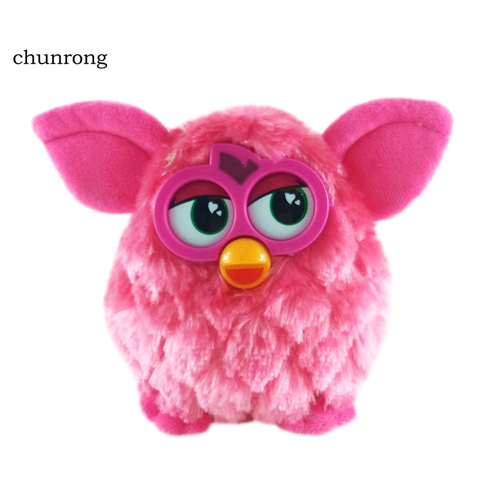 chunrong-ตุ๊กตานกฮูกไฟฟ้า-บันทึกเสียงพูดได้-ของเล่นสําหรับสัตว์เลี้ยง