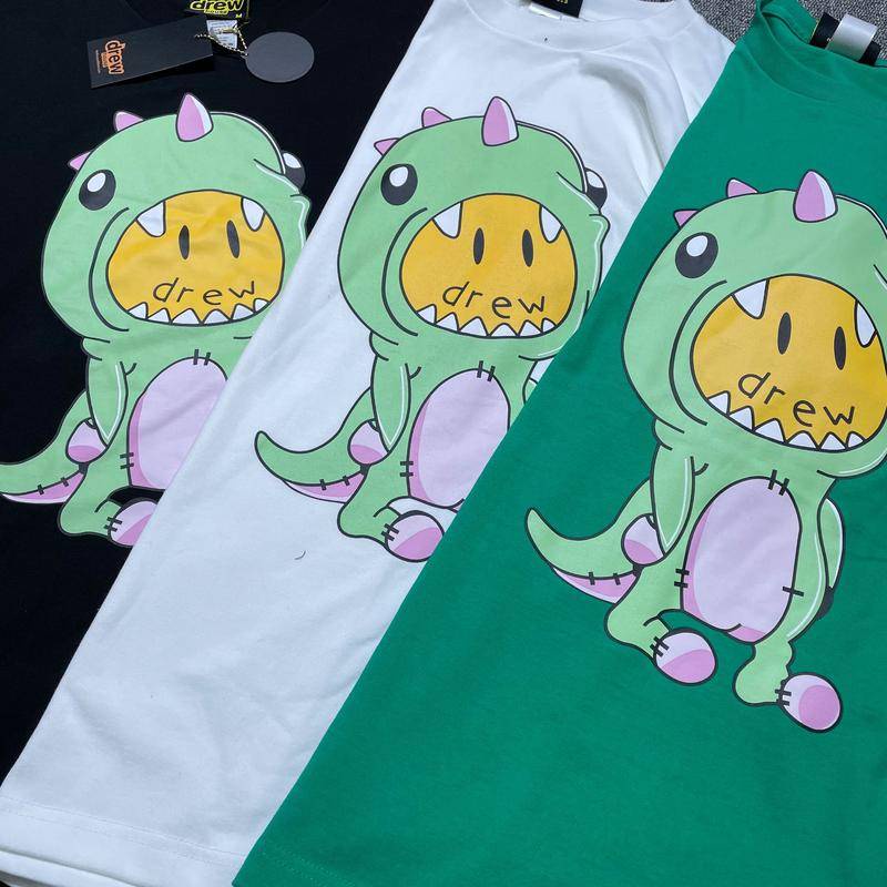 new-drew-house-men-and-women-classical-smiling-little-dinosaur-short-sleeved-t-shirts-01