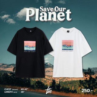 Urthe - เสื้อยืด รุ่น 🌎🌱 SAVE OUR PLANET 🌎🌱S-5XL