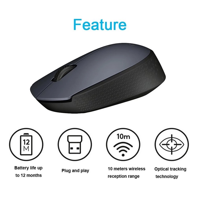 logitech-m170-เมาส์ออปติคอลไร้สาย-2-4ghz-พร้อมเมาส์ออปติคอล-1000-dpi-สําหรับ-pc-แล็ปท็อป-เกม-ออฟฟิศ-และบ้าน