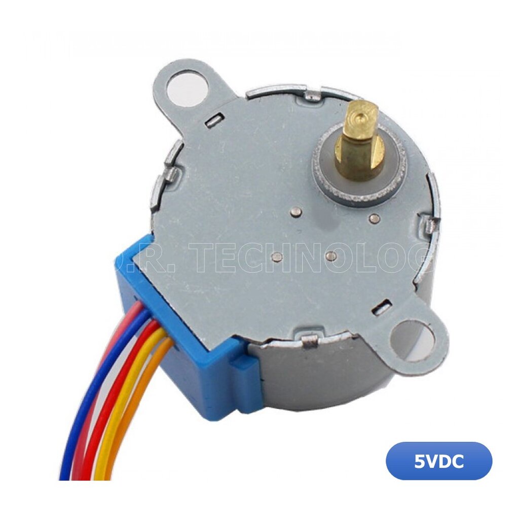 (1ชิ้น) AA087 สเต็ปมอเตอร์ 5V 4-Phase Stepper Step Motor 28BYJ-48 5V ...