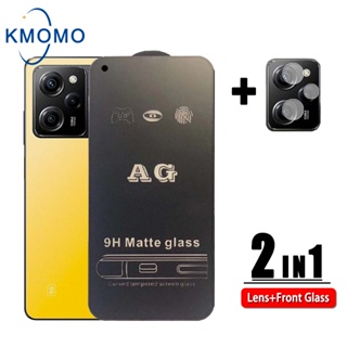 ฟิล์มด้าน AG ฟิล์มเล่นเกมส์ Xiaomi Poco F5 Pro X5 M5 M5s ฟิล์มกระจกแบบด้าน เต็ม ฟิล์มเต็มจอ ฟิล์มเลนส์กล้องสำหรับ