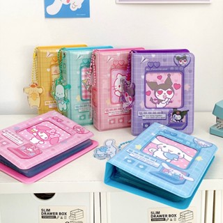 Sanrio อัลบั้มรูปภาพโพลารอยด์ ลาย Melody Kuromi Hello Kitty 3 นิ้ว สไตล์เกาหลี 40 ช่อง