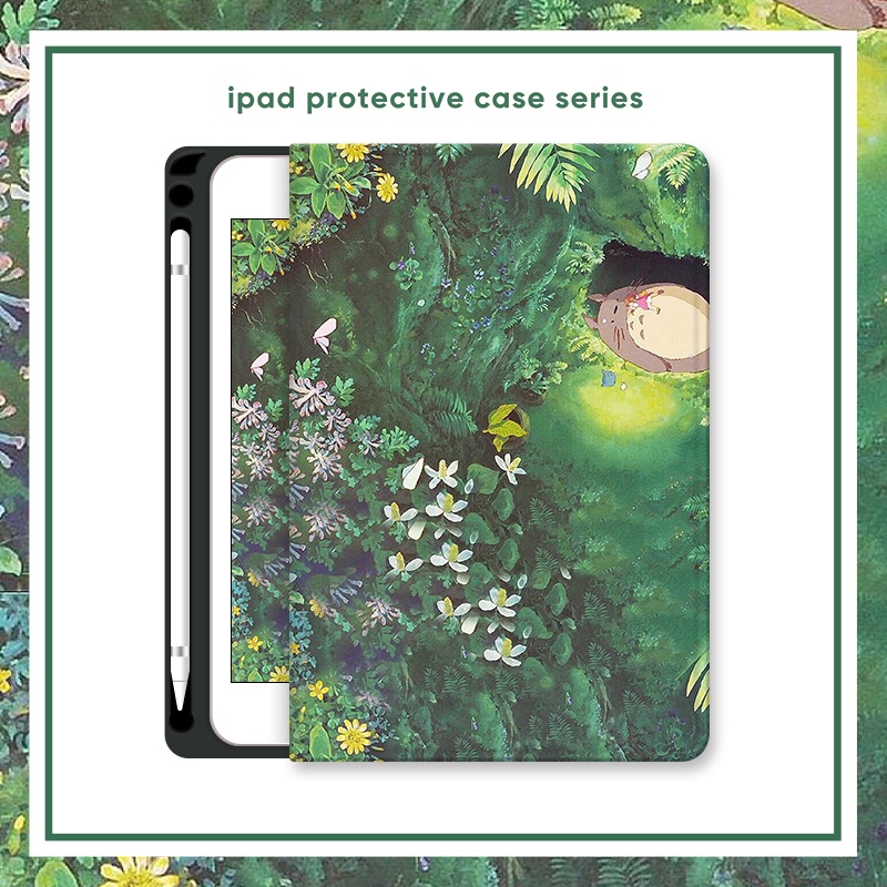 เคส-แบบใส-ลายน่ารัก-พร้อมช่องใส่ปากกา-สําหรับ-ipad-air-5-4-3-2-1-ipad-gen-6-7-8-9-10-ipad-pro-11-12-9-10-5-9-7-10-9-10-2-นิ้ว-ipad-5th-6th-7th-8th-9th-เคสรุ่นที่-10