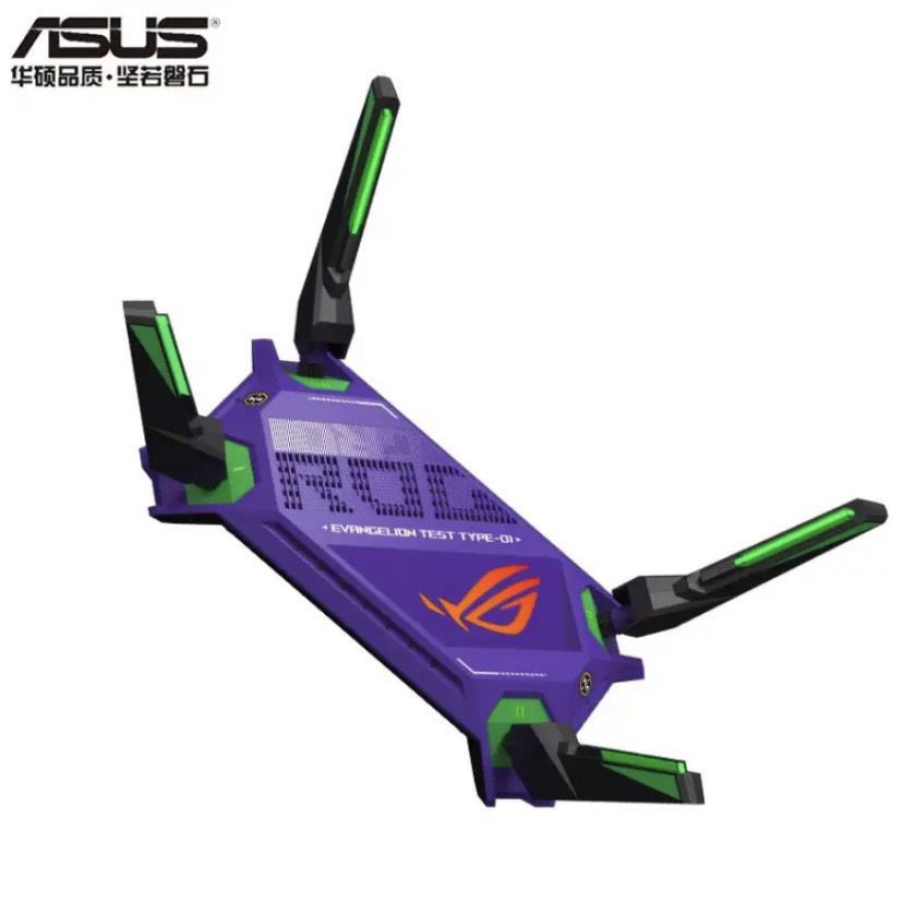 Asus Player Country ROG Co-Branded Limited Edition AX6000 EVA ROG เราเต ...