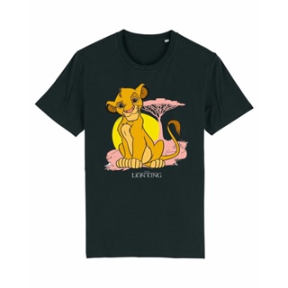 เสื้อยืด พิมพ์ลาย Amine Funny Tees The Lion King Simba สีพาสเทล สําหรับผู้ชาย_05