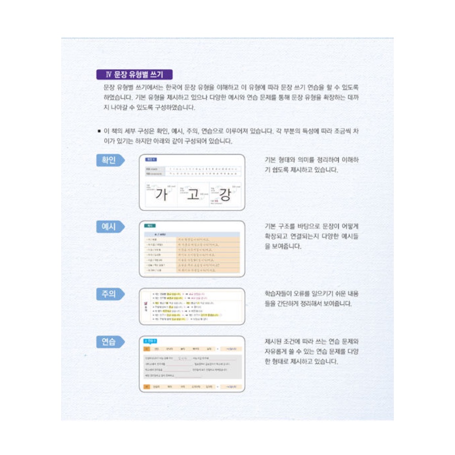 ทุกสิ่งที่คุณอยากรู้เกี่ยวกับการเขียนในเกาหลี-all-about-writing-korean-sentences-beginning-level-1-2-หนังสือเรียนภาษาเกาหลีสำหรับชาวต่างชาติ