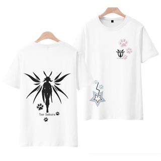 2022 New Anime Honkai Impact 3 Yae Sakura T Shirt Japanese Mens Fashion Women Loose 3D Printing Short Sleeve Unise_01