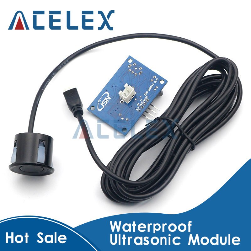 onh กันน้ำ Ultrasonic โมดูล JSN-SR04T กันน้ำ Integrated เซนเซอร์ตรวจวัด ...
