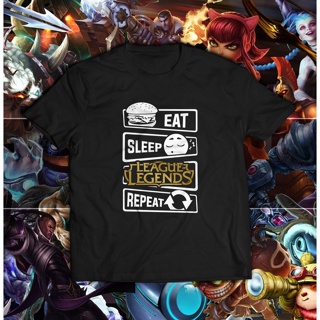 EAT SLEEP LEAGUE OF LEGENDS REPEAT T-SHIRT_03