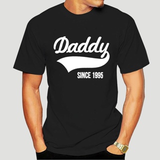 เสื้อยืดโพลีเอสเตอร์ แขนสั้น พิมพ์ลาย Dad daddy Wo Wo hort ummer สีดํา สําหรับผู้ชาย 0732F OJmdjg41CLeiog04