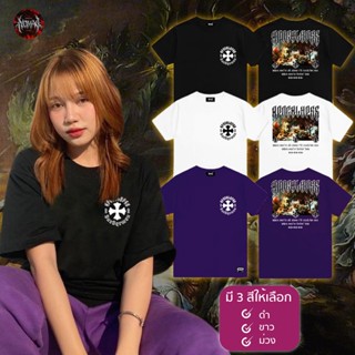 เสื้อยืด  Oversize ลายสตรีท APOCALYPSE เสื้อผู้ชาย/ผู้หญิง