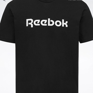 【พร้อมส่ง】Reebok เสื้อยืดแขนสั้น พิมพ์ลายโลโก้ TEE สไตล์คลาสสิก เรียบง่าย สําหรับผู้ชาย