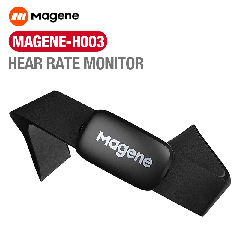 Magene H003 Heart Rate Sensor บลูทูธ ANT + Monitor สายรัดหน้าอก Dual ...