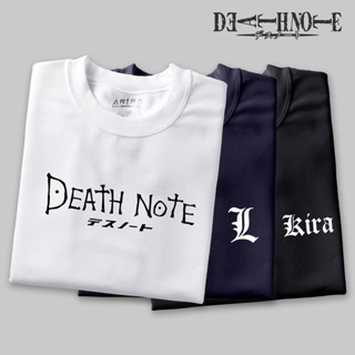 Death Note Anime Minimalistic Logo Design Shirt- ANIMO APPAREL_01