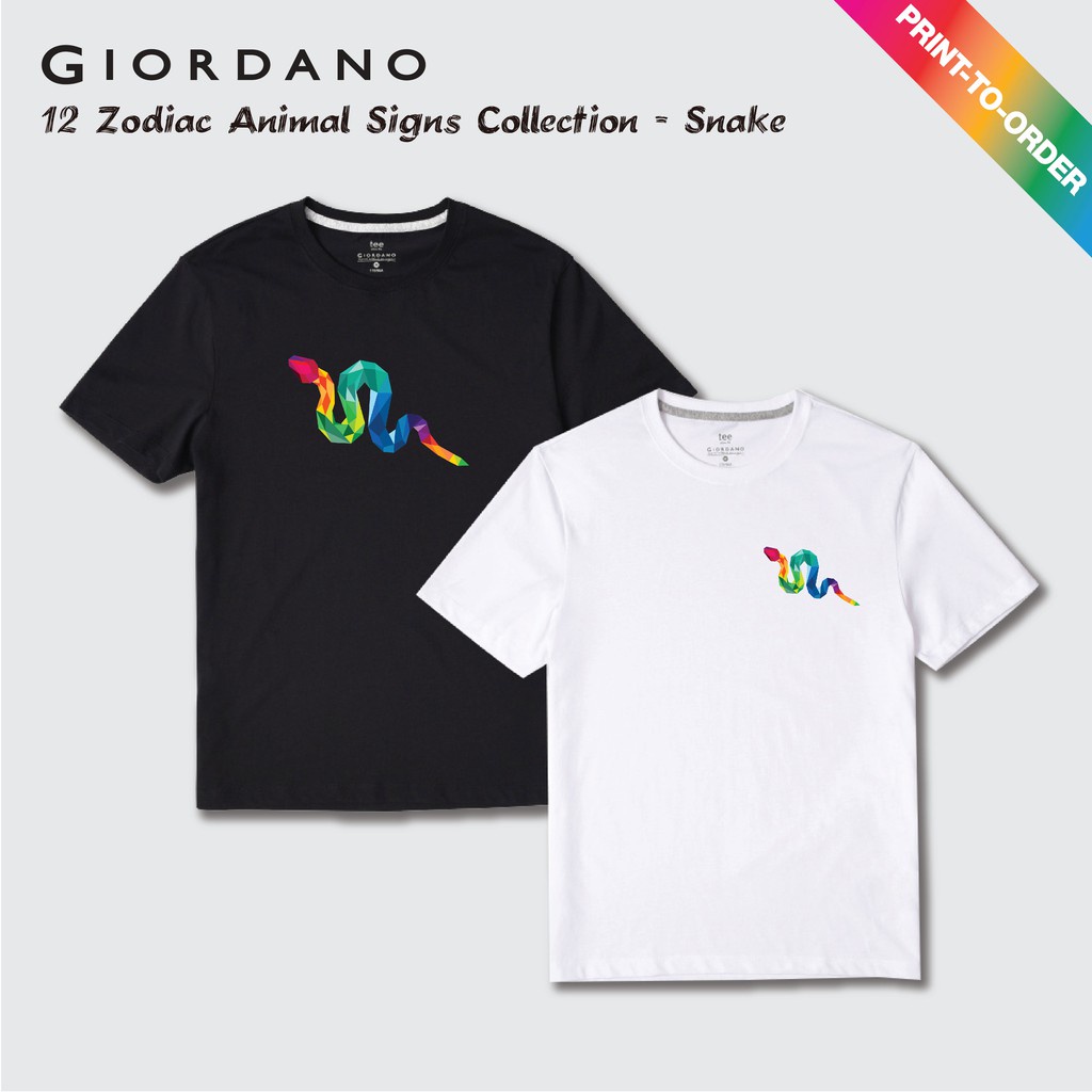 print-to-order-giordano-12-chinese-zodiac-signs-print-t-shirt-collection-snake-01