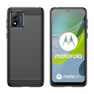 เคสโทรศัพท์คาร์บอนไฟเบอร์ แบบนิ่ม กันกระแทก สําหรับ Motorola Moto G53 5G Global Version