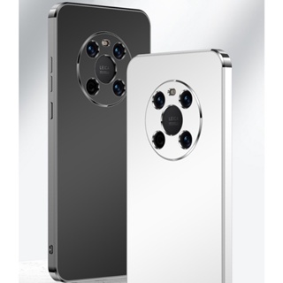 เคสโทรศัพท์มือถือ ซิลิโคนใส ผิวด้าน กันกระแทก หรูหรา สําหรับ Huawei Mate 40 Pro